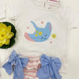 Conjunto Baño niña Raya