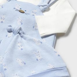 Conjunto Peto Bebé Niño Conejitos Cielo MAYORAL