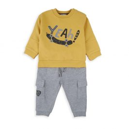 Chandal algodón bebé con bolsillos BABYBOL