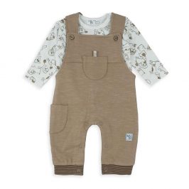 Conjunto bebé peto y camiseta algodón BABYBOL
