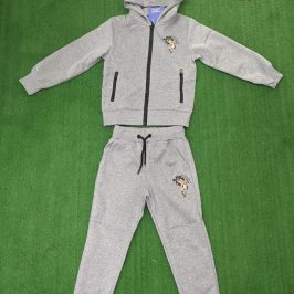 Chándal de algodón osito New en Gris