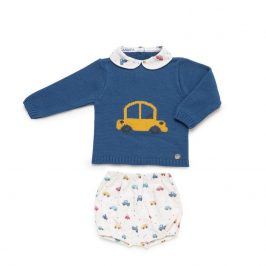 Conjunto Bebé Pantalón Tela Coche JULIANA