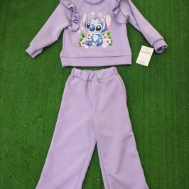 Conjunto niña Stich Lila