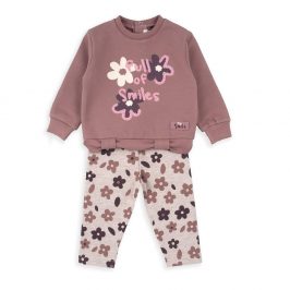 Conjunto de malla con pelito y sudadera BABYBOL