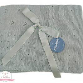 Mantita Bebé Uves Verde Mar - JULIANA