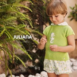 Conjunto Braga tela caballitos lima- JULIANA