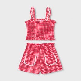 Conjunto Short Piculinas Rojo MAYORAL
