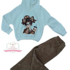 Conjunto micropana muñeca crudo