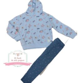 chandal niña algodon leggin waterlemon 