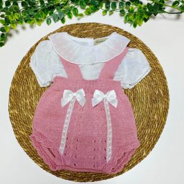 Conjunto Ranita punto y camiseta plumeti Maquillaj