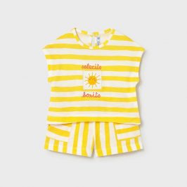 Conj  short solecito amarillo MAYORAL