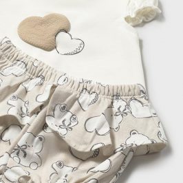 Conj 2 piezas camiseta corazones MAYORAL