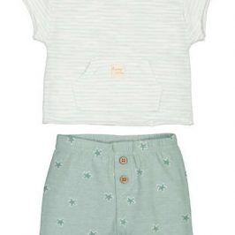 Conjunto algodón 2 piezas verde MAYORAL