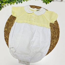 pelele punto hilo combinado plumeti unisex