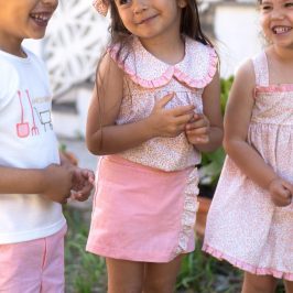 Vestido con Braguita KANPUR Coral - Calamaro