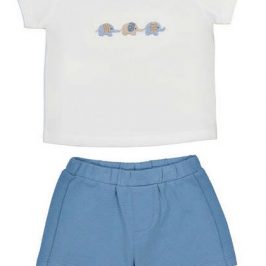 Conjunto algodón Elefantes Blanco MAYORAL