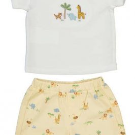 Conjunto algodón animalitos MAYORAL