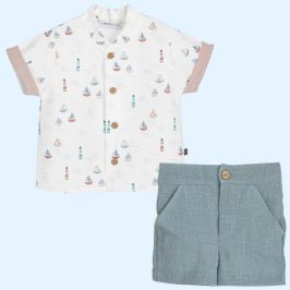 Conjunto pantalón Yanam Barquitos CALAMARO