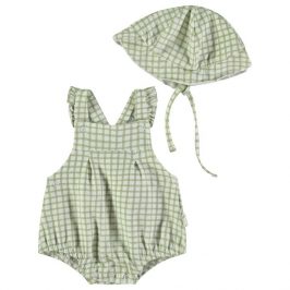 Ranita bebé con gorrito cuadros BABYBOL