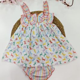 jesusito con braquita algodon perritos colores