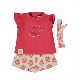 Conjunto 2 piezas tirantes y pantalón Love BABYBOL