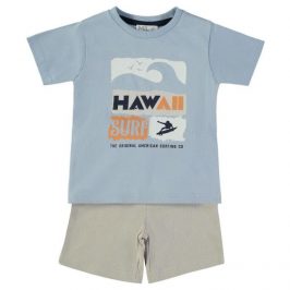 Conjunto bermudas y camiseta Hawaii BABYBOL